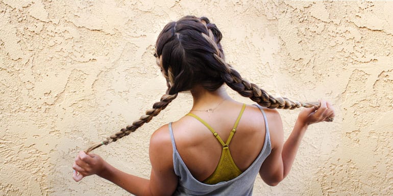 Hairstyles for exercise